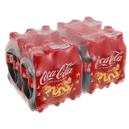 Thùng 24 chai nước ngọt Coca Cola 390ml