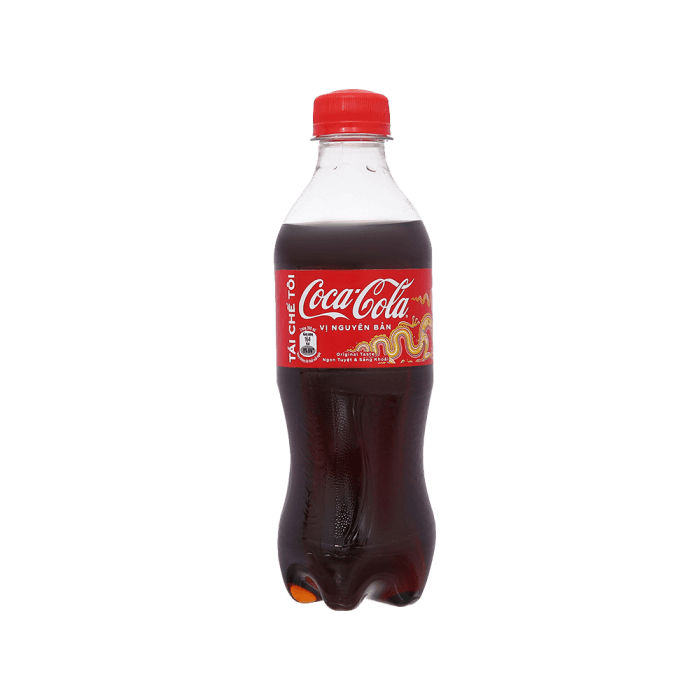 Thùng 24 chai nước ngọt Coca Cola 390ml