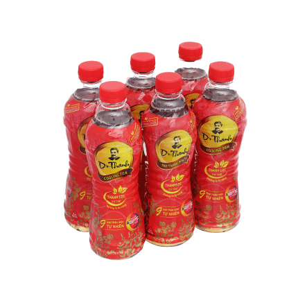 Thùng 24 chai trà thanh nhiệt Dr.Thanh 455ml