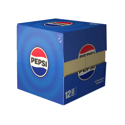 Thùng 12 Chai Nước Ngọt Pepsi Cola 1.5 Lít