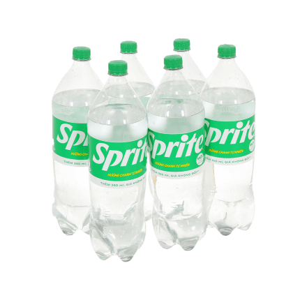 12 chai nước ngọt Sprite hương chanh 1.85 lít