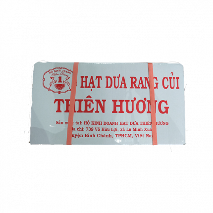 Hạt dưa Thiên Hương thùng KIT rang củi 10kg